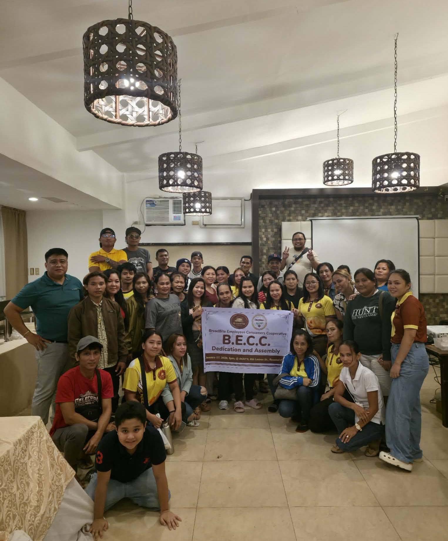 BECC members, employees, families, and guests gathered for the cooperative launch